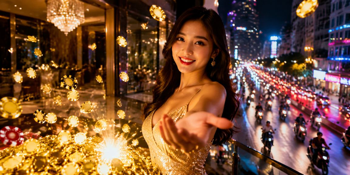 Nhiều lựa chọn trò chơi casino trực tuyến hiển thị rõ trên màn hình lớn